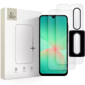   Tech-Protect Glass Set+ Samsung Galaxy A26 5G átlátszó üvegfólia