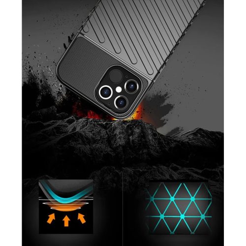 iPhone 12 Pro MAX Thunder fokozott védelmet biztosító flexibilis TP-9111201909038 5 kép