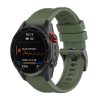Szilikon szíj Garmin Fenix 3/3HR/5X/6X/6X Pro/7X/7X Pro sötétzöld-5903396204609 3 kép