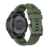 Szilikon szíj Garmin Fenix 3/3HR/5X/6X/6X Pro/7X/7X Pro sötétzöld-5903396204609 4 kép