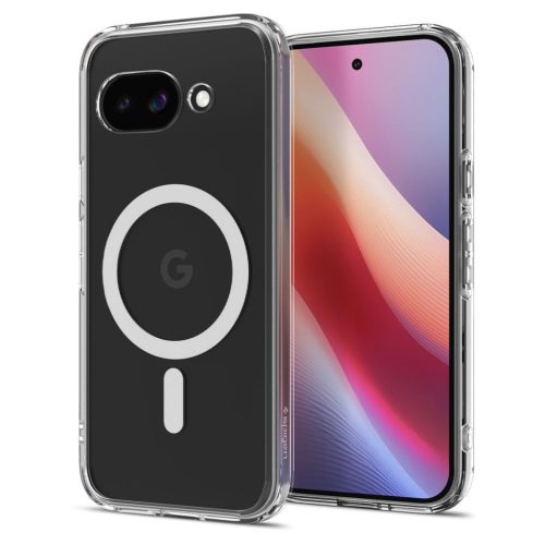 Spigen Ultra Hybrid Mag Magsafe Google Pixel 9a átlátszó/fehér tok