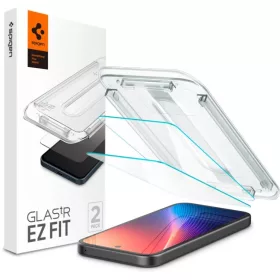   Edzett üveg Spigen Glas.tr „ez Fit” 2 darabos Google Pixel 9A átlátszó üvegfólia