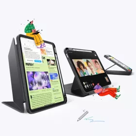 ESR Flip Hybrid iPad 10.9” 2022 / 11” 2025 fekete fliptok-4894240266977 2 kép