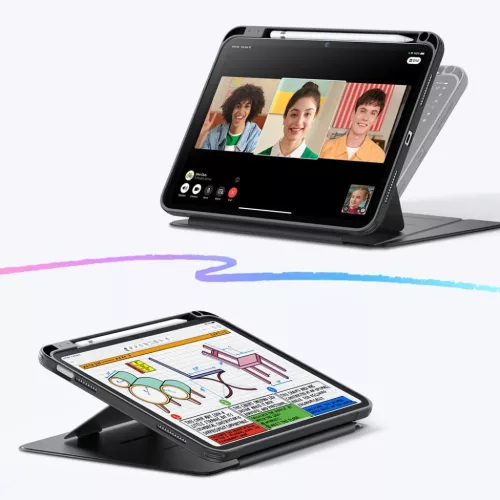 ESR Flip Hybrid iPad 10.9” 2022 / 11” 2025 fekete fliptok-4894240266977 3 kép