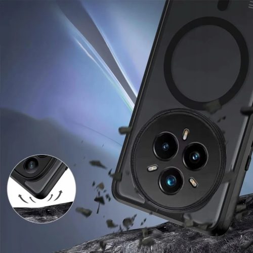 Tech-protect Magmat Magsafe Realme 14 Pro 5g matt fekete tok-5906302361908 2 kép