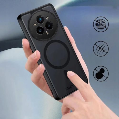 Tech-protect Magmat Magsafe Realme 14 Pro 5g matt fekete tok-5906302361908 3 kép