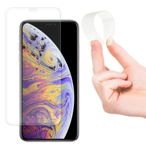 iPhone 12/ 12 Pro Wozinsky Nano Flexi kijelzővédő hybrid üvegfólia 9H