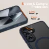 Tech-protect Magmat Magsafe Galaxy S25 matt sötétkék tok-5906302362561 2 kép