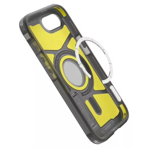  iPhone 16e Fagyos Fekete Spigen Tough Armor Mag Magsafe tok-8809971239684 8 kép