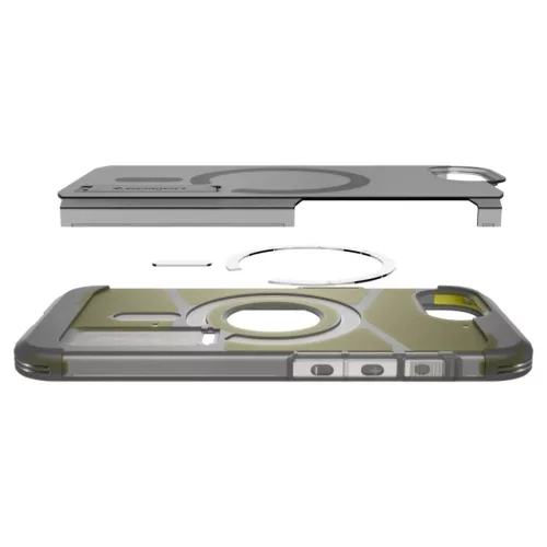  iPhone 16e Fagyos Fekete Spigen Tough Armor Mag Magsafe tok-8809971239684 10 kép