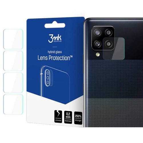 3MK Kameralencse védő üvegfólia Samsung A42 5G 4db-5903108305631 1 kép