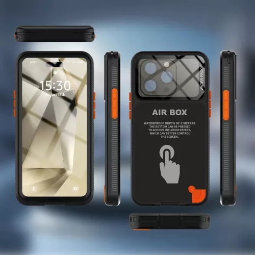 SHELLBOX AIRBOX 6.1 univerzális fekete tok-5903396382512 2 kép