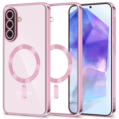 Tech-protect Magflex Magsafe Galaxy A56 5G rozéarany tok
