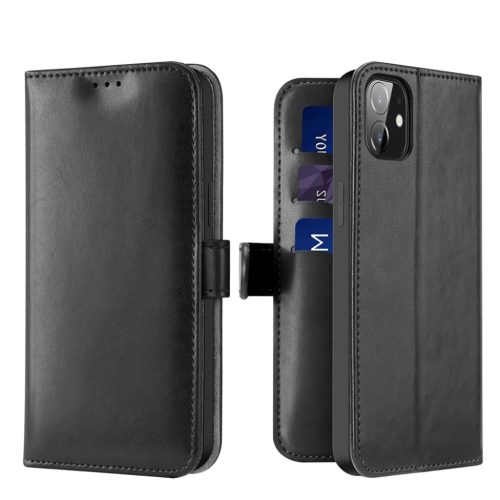iPhone 12 Pro MAX Dux Ducis Kado fliptok fekete-6934913060537 1 kép