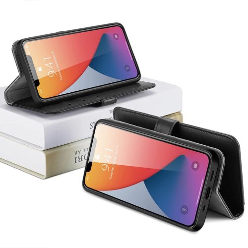 iPhone 12 Pro MAX Dux Ducis Kado fliptok fekete-6934913060537 7 kép