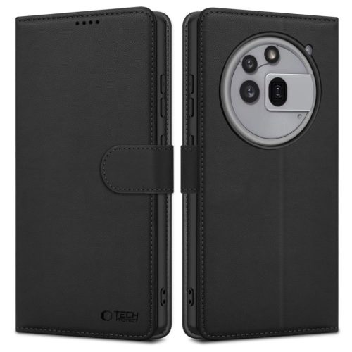 Tech-protect Wallet Nothing Phone 3a Pro matt fekete tok-5906302363216 1 kép