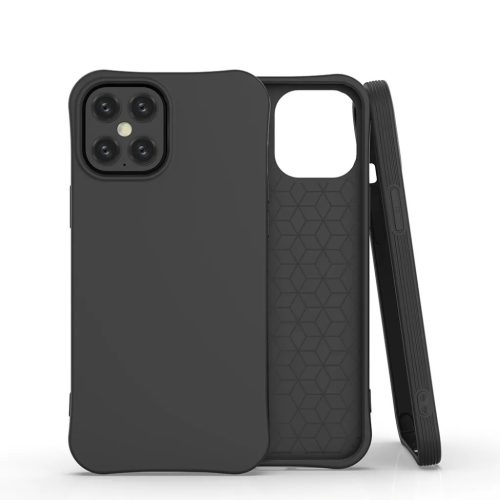iPhone 12 Pro MAX Soft Color flexibilis gél tok fekete-9111201912182 1 kép