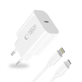 Tech-protect Nc20w 1-port Hálózati töltő Pd20w + Lightning Kábel -5906302362899 2 kép