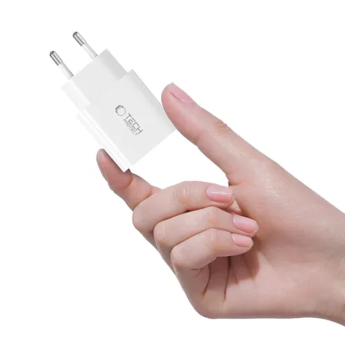 Tech-protect Nc20w 1-port Hálózati töltő Pd20w + Lightning Kábel -5906302362899 8 kép