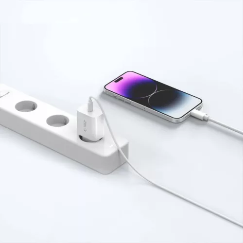 Tech-protect Nc20w 1-port Hálózati töltő Pd20w + Lightning Kábel -5906302362899 9 kép
