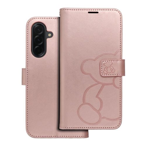 MEZZO fliptok tok Samsung Galaxy A36 5G maci rózsaarany-5903396381843 1 kép