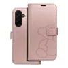 MEZZO fliptok SAMSUNG A26 5G teddy bear rózsaarany tok