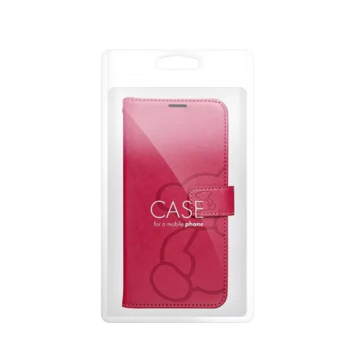  Samsung Galaxy A56 5G Magenta MEZZO fliptok teddy bear tok-5903396381904 5 kép