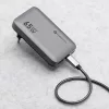 FORCELL F-ENERGY GaN VT-47 Ultra Slim utazó töltő 2 x Type C + USB -5903396336812 9 kép