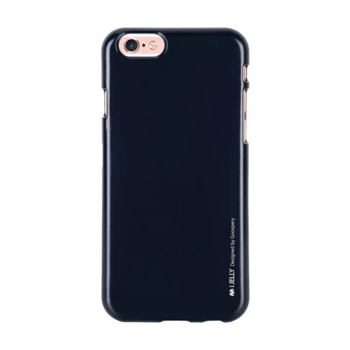 iPhone 12 Pro MAX Mercury i-Jelly metál színű TPU tok fekete-8809745637487 1 kép