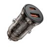 Tech-Protect CC01 2-portos Autós Töltő Pd30w/qc3.0 Fekete-5906302361311 2 kép