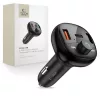 Tech-protect Cc06 3-portos autós töltő Pd72w + FM Bluetooth Transmi-5906302361786 1 kép