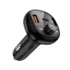 Tech-protect Cc06 3-portos autós töltő Pd72w + FM Bluetooth Transmi-5906302361786 2 kép