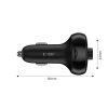Tech-protect Cc06 3-portos autós töltő Pd72w + FM Bluetooth Transmi-5906302361786 2 kép
