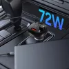 Tech-protect Cc06 3-portos autós töltő Pd72w + FM Bluetooth Transmi-5906302361786 5 kép