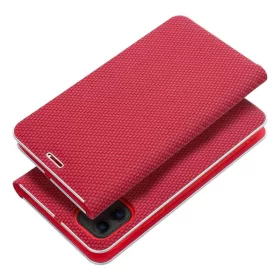 LUNA Fliptok Carbon iPhone 16e (SE 4 2025) piros tok-5903396377532 2 kép