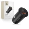 Tech-Protect Cc02 2-portos autós töltő Pd35w/qc3.0 fekete-5906302361038 5 kép