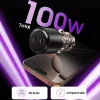 Tech-protect Cc03 2-port Autós Töltő Pd100w Fekete-5906302361687 4 kép