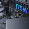 Tech-protect Cc04 3-portos autós töltő Pd175w fekete-5906302361700 4 kép