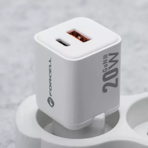 FORCELL F-ENERGY Mini GaN III VT-35A utazó töltő 1 x Type C + 1x US-5903396375460 3 kép