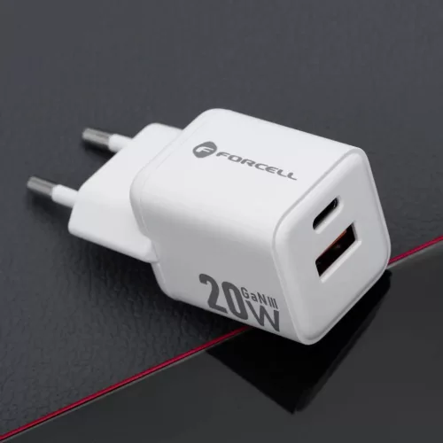 FORCELL F-ENERGY Mini GaN III VT-35A utazó töltő 1 x Type C + 1x US-5903396375460 5 kép