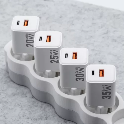 FORCELL F-ENERGY Mini GaN III VT-35A utazó töltő 1 x Type C + 1x US-5903396375460 7 kép