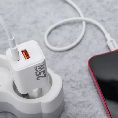 FORCELL F-ENERGY Mini GaN III VT-25B utazó töltő 1 x Type C + 1 x U-5903396375477 4 kép