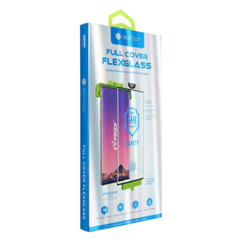 Bestsuit Flexible Hybrid Glass 5D HONOR Magic 7 Lite fekete üvegfóli-5903396384882 1 kép