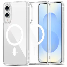 Tech-protect Flexair Hybrid Magsafe Galaxy S25 Edge átlátszó tok-5906302363643 1 kép