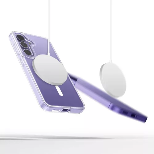 Tech-protect Flexair Hybrid Magsafe Galaxy S25 Edge átlátszó tok-5906302363643 2 kép