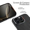Tech-protect Ion Carbon Magsafe iPhone 16 fekete/ezüst tok-5906302363292 1 kép
