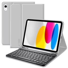   Tech-protect Sc Pen + Billentyűzet iPad 10.9” 2022 / 11” 2025 Szürke tok