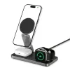 Tech-protect Qi15w-a47 3in1 Mágneses Magsafe Vezeték Nélküli Tölt-5906302362523 2 kép
