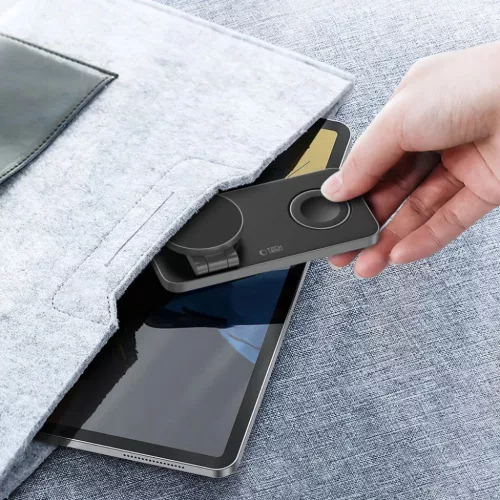 Tech-protect Qi15w-a47 3in1 Mágneses Magsafe Vezeték Nélküli Tölt-5906302362523 9 kép