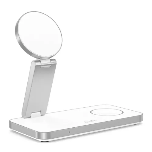 Tech-protect Qi15w-a47 3in1 Mágneses Magsafe Vezeték Nélküli Tölt-5906302362530 4 kép